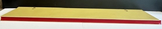 Shelf Strip, 1.22" x .010" x 24", Red or Blue (100 count)